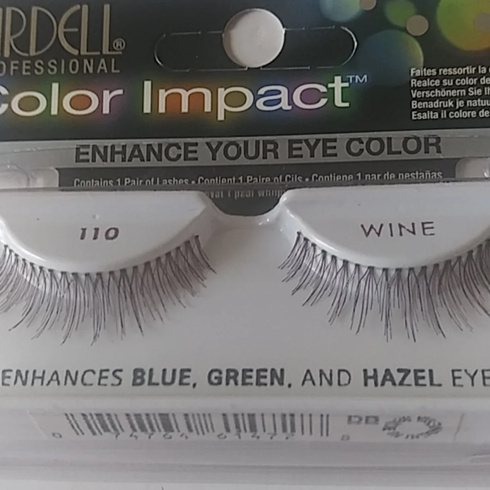 ARDELL COLOR IMPACT LASHES WINE COLOR